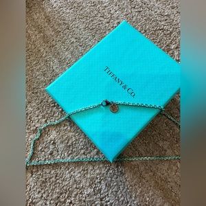 Tiffany box chain in Tiffany blue